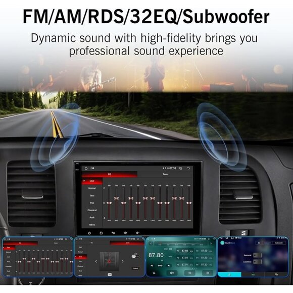 Android 13 8-Core 8" Car Stereo for Chevy Silverado/GMC Sierra/Buick Enclave - Picture 4 of 9